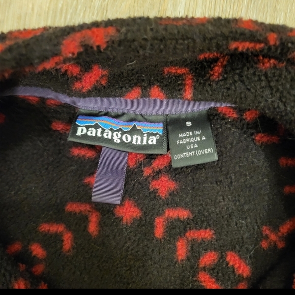 Patagonia 1994 Synchilla Fleece Made in USA 🇺🇸 Sno Condor Size Small - Picture 3 of 9